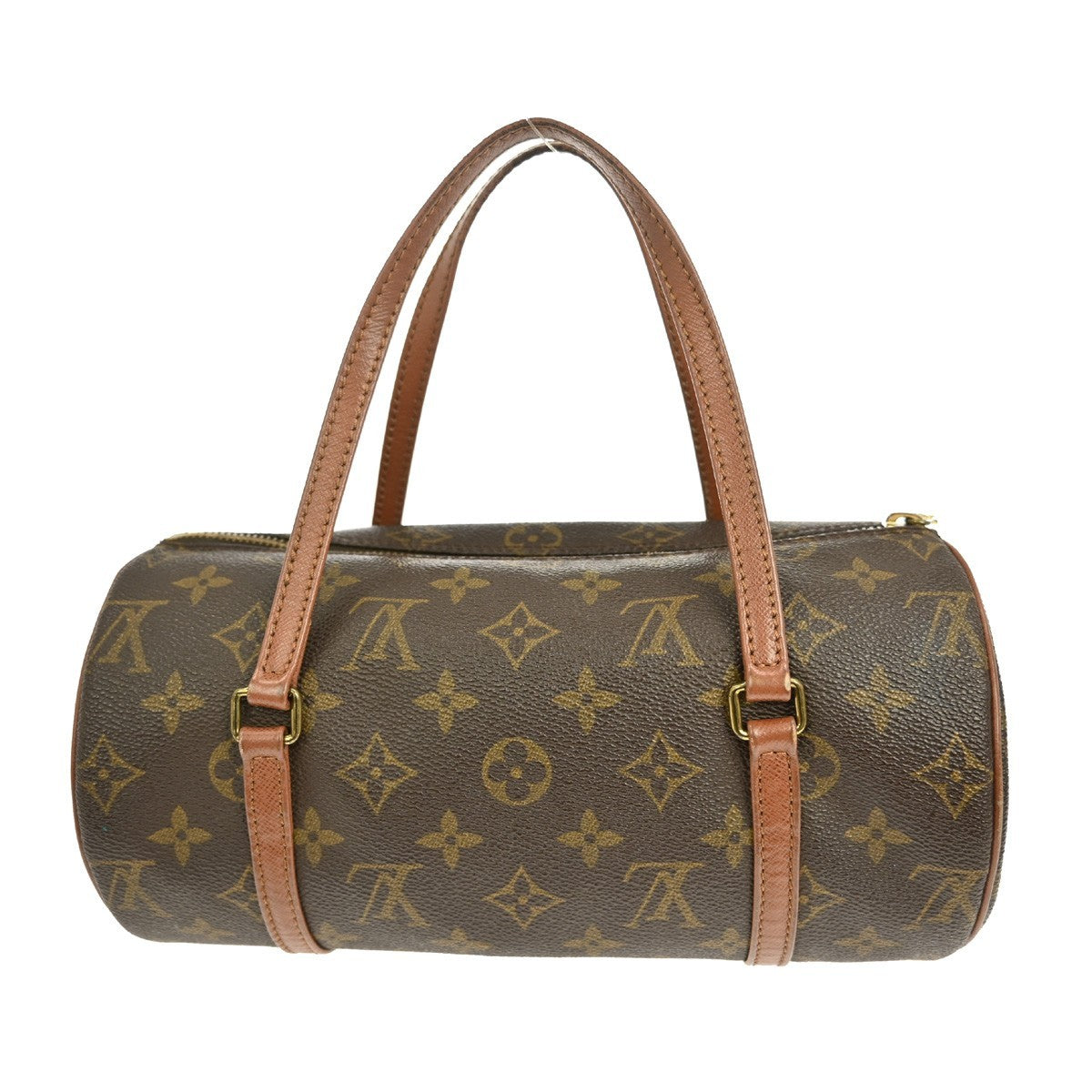 Louis Vuitton Papillon Handbag Monogram Canvas Brown Canvas Handbag (Pre-Owned)