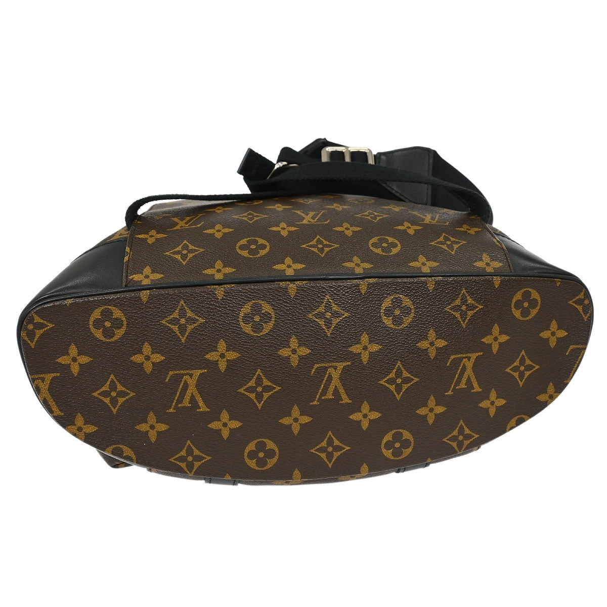 Louis Vuitton Christopher Backpack Macassar Monogram Canvas Brown Canvas Backpack Bag (Pre-Owned)