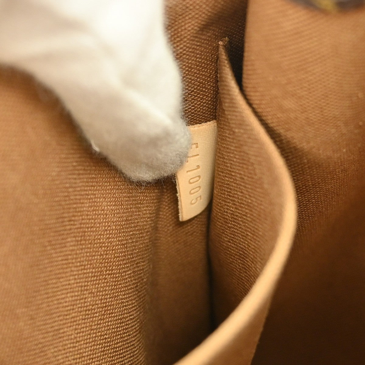 Louis Vuitton Popincourt Tote Monogram Canvas Brown Canvas Tote Bag Bag (Pre-Owned)
